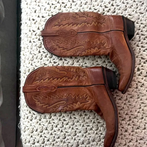 Old West JAMA WOMEN'S SNIP TOE FASHION BOOTS size 8.5