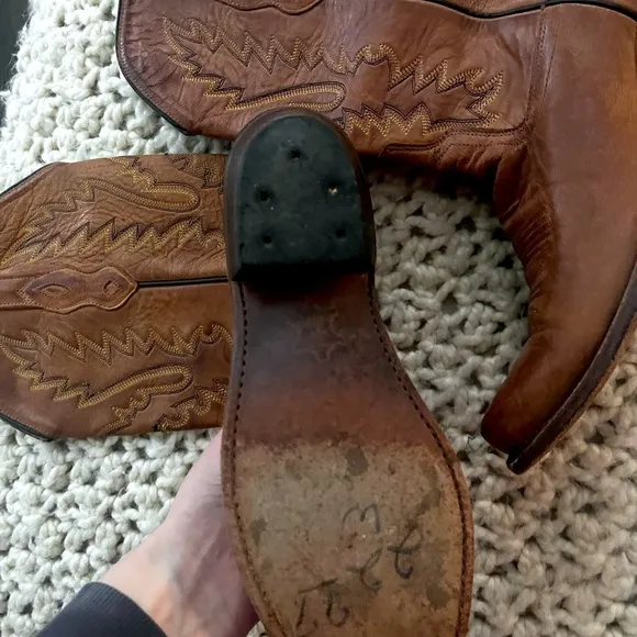 Old West JAMA WOMEN'S SNIP TOE FASHION BOOTS size 8.5