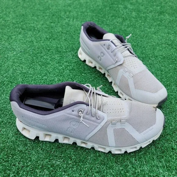 On Cloud 5 Low Glacier White - Men's Running Shoes SIZE 10