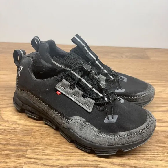 On Cloud Cloudaway Drawstring Running Shoes Black Gray Mens Size 9 49.99134