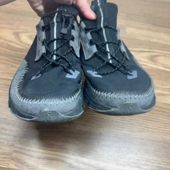On Cloud Cloudaway Drawstring Running Shoes Black Gray Mens Size 9 49.99134