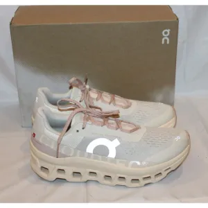 ON CLOUD WOMEN'S CLOUDMONSTER ATHLETIC SHOES‎ MOON/FAWN NIB