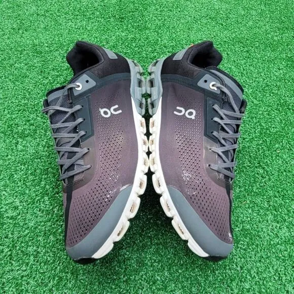 ON Cloudflow Asphalt Running Trainers - Men's Running Shoes - Size 12