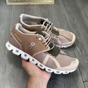 ON Women's Cloud 5  Rosebrown Camo  Running Sneakers Shoes Size 9.5 US