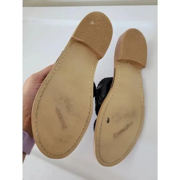 Palm Beach Jack Sandal in Black by Jack Rogers 6 $128