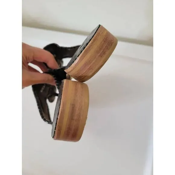 Palm Beach Jack Sandal in Black by Jack Rogers 6 $128
