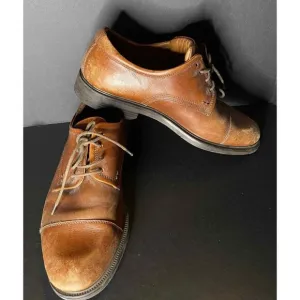 Paolo Mondo Firenze 13668 Brown Leather Made In Italy Mens 8 D Dress Shoes