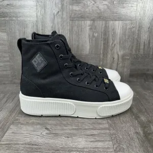 PF Flyer Center Allston Hi Women's 7.5 MidTop Black Casual Shoes