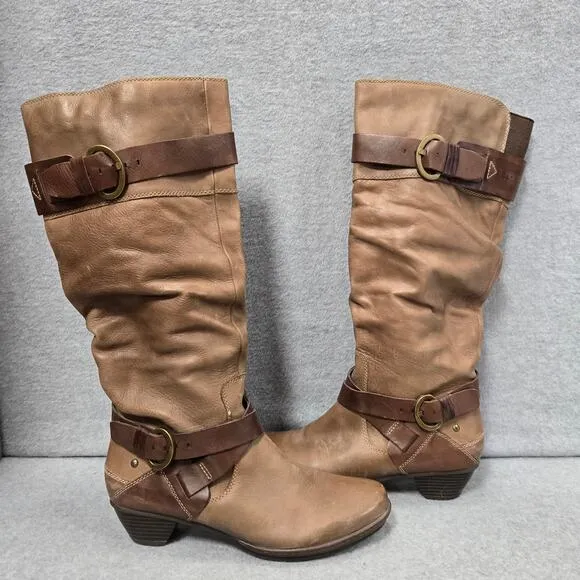 Pikolinos Brujas Brown Knee High Boots Size 41