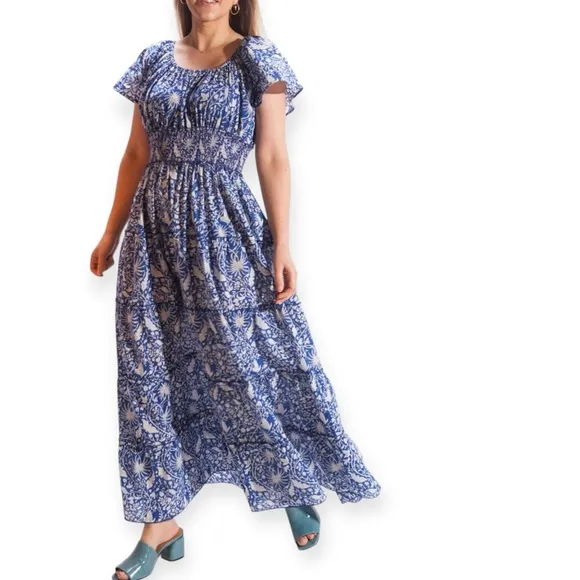 Pink City Prints • Spanish Rah Rah Dress