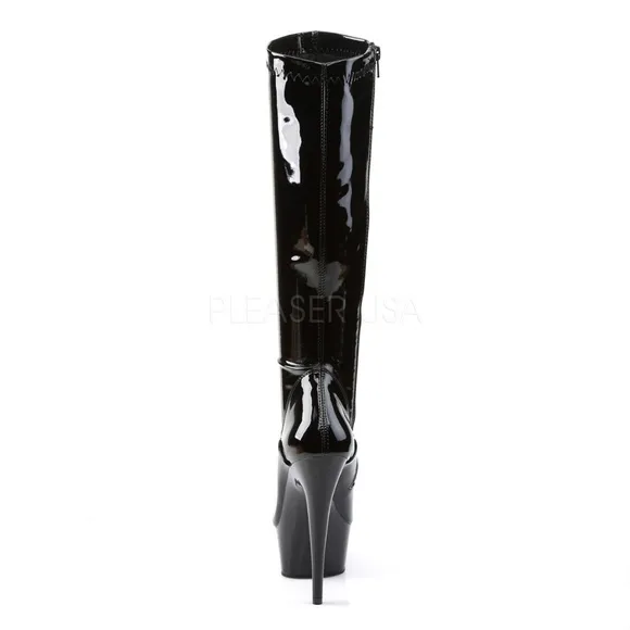 Platform Knee High Heel Boots