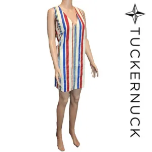 Pomander Place Americana Stripe Kira Dress NWT Med