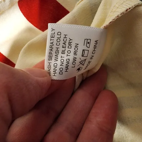 Pomander Place Americana Stripe Kira Dress NWT Med