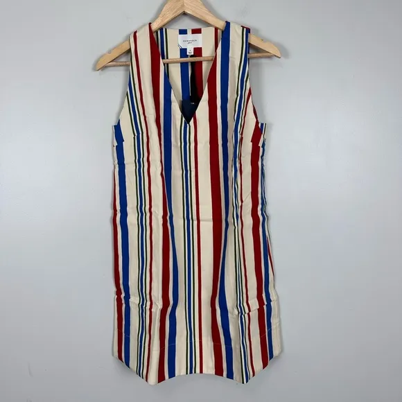 POMANDER PLACE Americana Stripe Kira Mini Dress