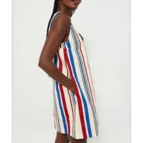 POMANDER PLACE Americana Stripe Kira Mini Dress