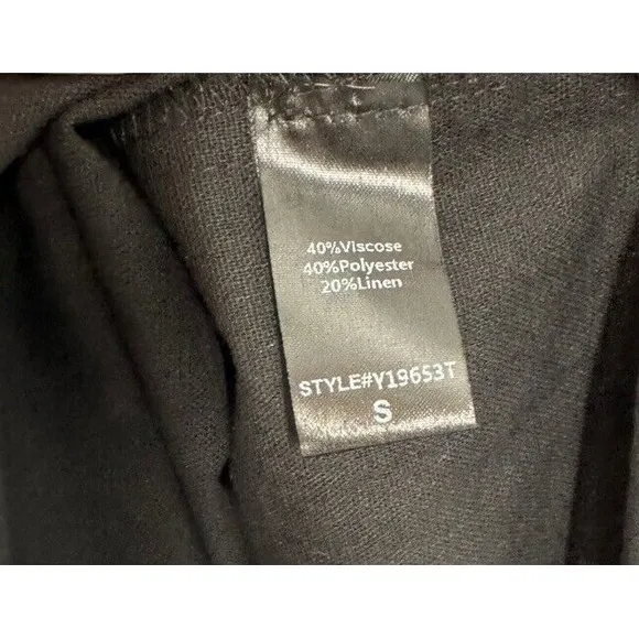 Pomander Place by Tuckernuck Black Florencia One Shoulder Midi Dress Size Small