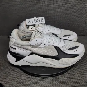Puma RS-X Core Shoes Mens Sz 13 White Gray Black Athletic Trainers Sneakers