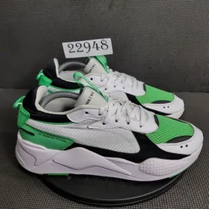 Puma RS-X ReinventioShoes Mens Sz 10 White Green Athletic Trainers Sneakers