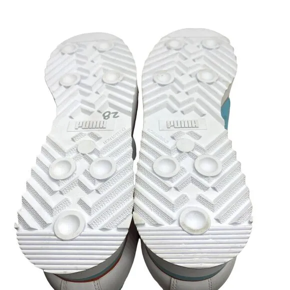 Puma Sneakers Shoes Roma Amor Heart Platform White SZ 10 US Womens 371861-01 New