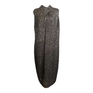 Rachel by Rachel Roy Dress Black Sequin Sleeveless Dress