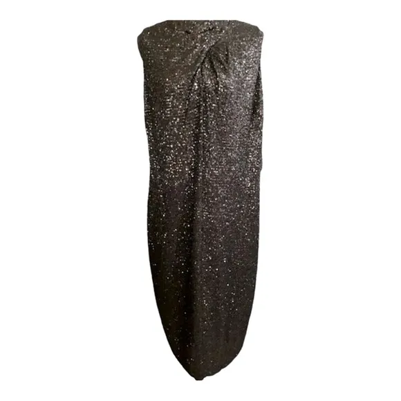 Rachel by Rachel Roy Dress Black Sequin Sleeveless Dress
