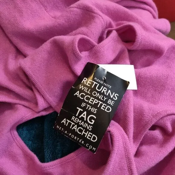 Ralph Lauren Black Label Pink 100% Cashmere Dress