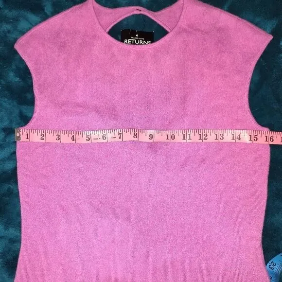Ralph Lauren Black Label Pink 100% Cashmere Dress