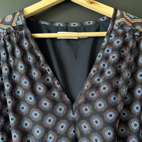 Ramy Brook Printed Davie Silk Mini Dress Large