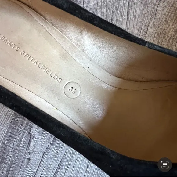 Rare Allsaints spitalfields Platform Wedges Shoes Size 38