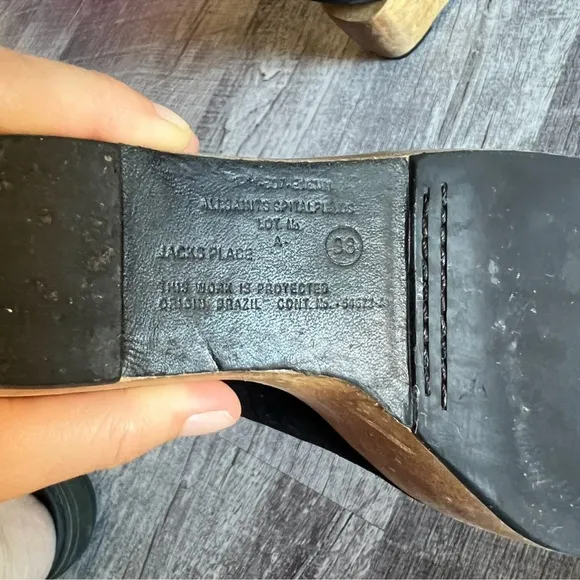 Rare Allsaints spitalfields Platform Wedges Shoes Size 38