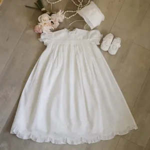 RARE White Heirloom Gown 5 Piece Set NB/3 Month Feltman Brother Special Occasion