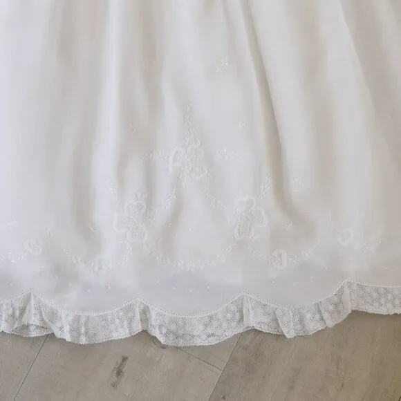 RARE White Heirloom Gown 5 Piece Set NB/3 Month Feltman Brother Special Occasion