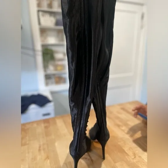 RAYE TYSON LACE OVER THE KNEE BOOTS