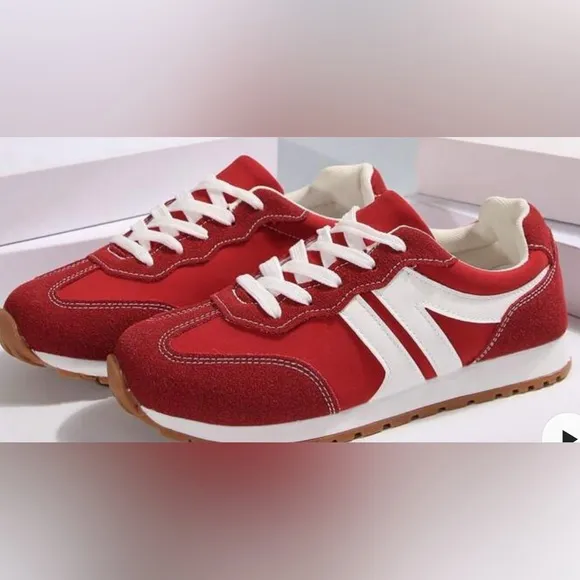 Red Women's Sneakers