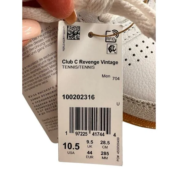 Reebok Club C Revenge Vintage Men's Shoes Casual Running, Training Sneakers 10.5