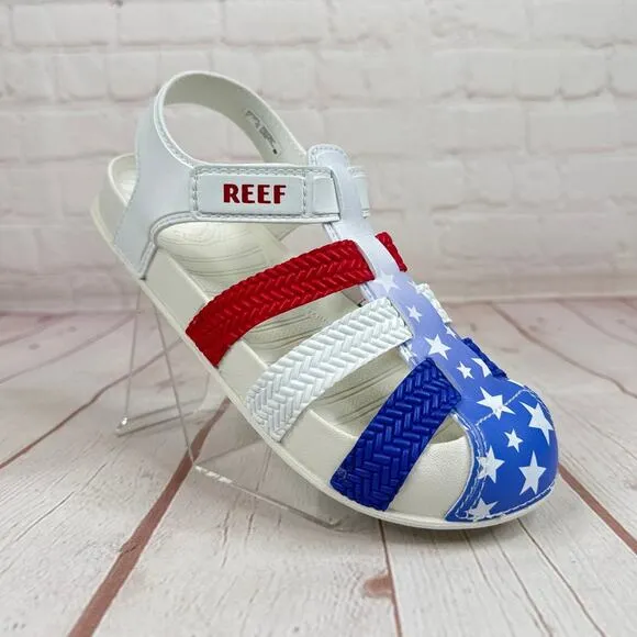 Reef Water Beachy Americana 24 Kids Sandals Size 2
