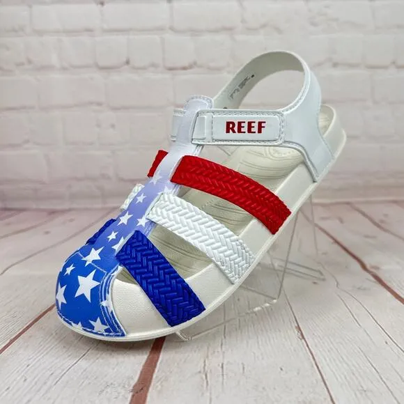 Reef Water Beachy Americana 24 Kids Sandals Size 2