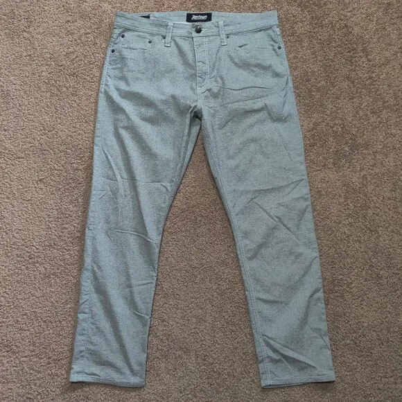 Revtown Jeans Mens Size 36x28.5 Decade Denim Sharp Ash Gray Pants