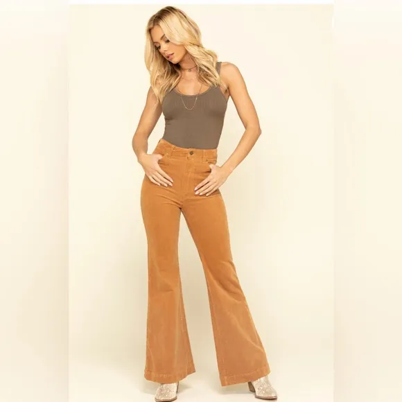 Rolla’s East Coast Flare High Rise Corduroy Pants 26
