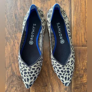 ROTHY’S Leopard Print Ballet Shoes