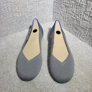 Rothy’s The Flat Charcoal Gray Round Toe Slip On Shoes Women's Size 7.5, 8, 10.5