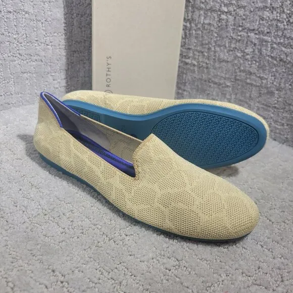 Rothy's The Loafer Women's Size 7.5 US Sahara Gold Round Toe Ballet Flat Shoes