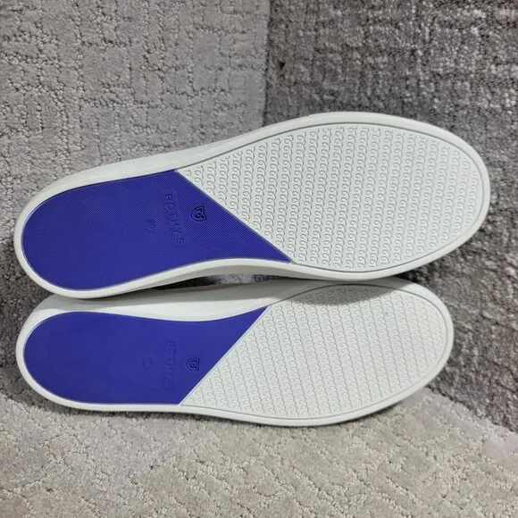 Rothy's The Sneaker Sand Ivory Textile Slip On Shoes Women's Multiple Sizes