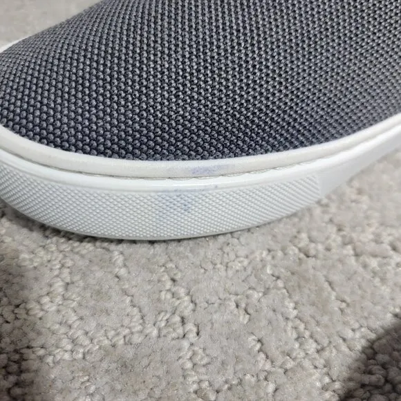 Rothy's The Sneaker Women's Size 6.5 US Steel Gray Textile Slip On Casual Shoes