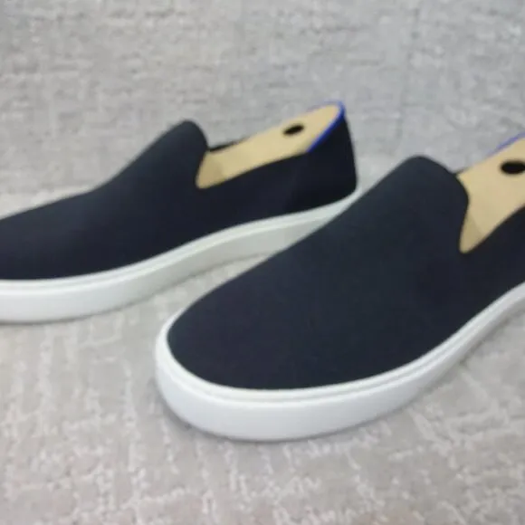 Rothy’s The Sneakers Black Comfort Slip On Shoes Women's Multiple Sizes