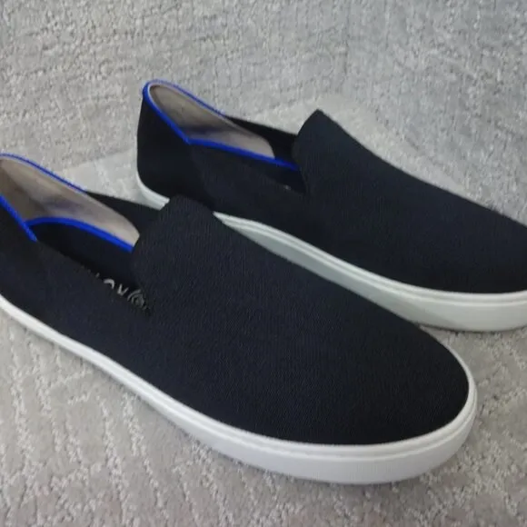 Rothy’s The Sneakers Black Comfort Slip On Shoes Women's Multiple Sizes