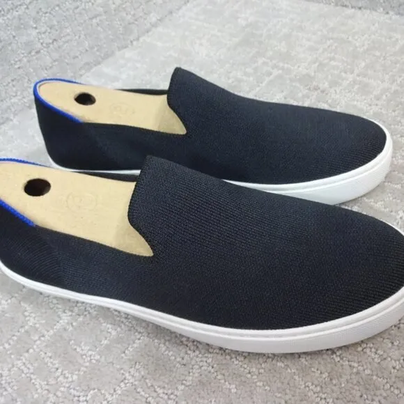 Rothy’s The Sneakers Black Comfort Slip On Shoes Women's Multiple Sizes