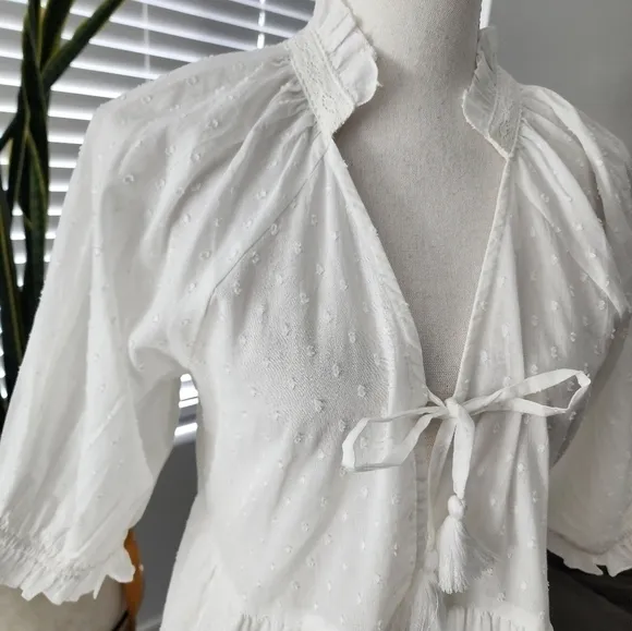 Saffron Lane Maternity Sophia dress. White. Size Small. New. The Sophia …