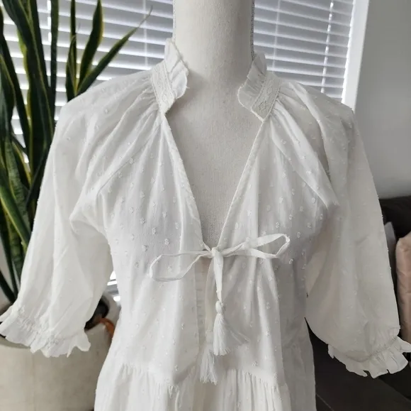 Saffron Lane Maternity Sophia dress. White. Size Small. New. The Sophia …