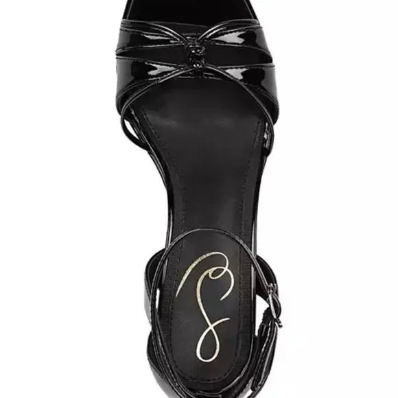 Sam Edelman Kamille Patent Ankle Strap Platform Dress Sandals